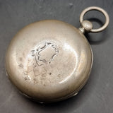 Antique Silver Fob Pocket Watch by Waltham Massachusetts 1882