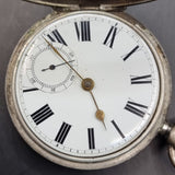 Antique Silver Fob Pocket Watch by Waltham Massachusetts 1882