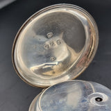 Antique Victorian Silver Fussee Fob Pocket Watch by Samuel Freeman 1874