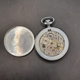 Vintage Full Hunter Sekonda 18 Jewels USSR Fob Pocket Watch
