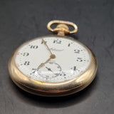 Antique Henry Sandoz Admiral Gold Plated Fob Pocket Watch 1904