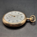 Antique Henry Sandoz Admiral Gold Plated Fob Pocket Watch 1904