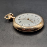 Antique Henry Sandoz Admiral Gold Plated Fob Pocket Watch 1904