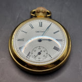 Vintage Smiths Gold Plated Fob Pocket Watch by Smiths Industies Ltd.