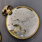Vintage Smiths Gold Plated Fob Pocket Watch by Smiths Industies Ltd.