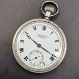 Antique T Pickford and Co London Silver Plated Fob Pocket Watch