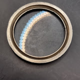 Antique Silver Plated Russell's Railway Keyless Fob Pocket Watch by Thomas Russell