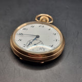 Antique 1920s Horos Movement Gold Plated Fob Pocket Watch