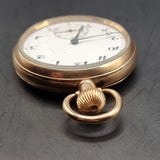 Antique 1920s Horos Movement Gold Plated Fob Pocket Watch