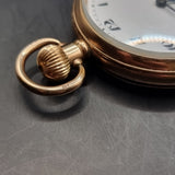 Antique 1920s Horos Movement Gold Plated Fob Pocket Watch