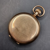 Antique 1920s Horos Movement Gold Plated Fob Pocket Watch