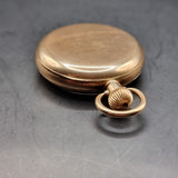 Antique 1920s Horos Movement Gold Plated Fob Pocket Watch
