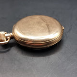 Antique 1920s Horos Movement Gold Plated Fob Pocket Watch