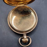 Antique 1920s Horos Movement Gold Plated Fob Pocket Watch