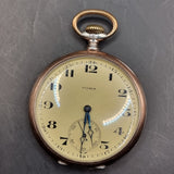 Antique Silver Polhem Fob Pocket Watch Swiss Made by Richard Vogt