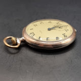 Antique Silver Polhem Fob Pocket Watch Swiss Made by Richard Vogt