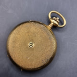 Vintage Full Hunter Swiss Emperor Incabloc Gold Plated Fob Pocket Watch