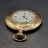 Antique Gold Plated Fob Pocket Watch by Thomas Russell and son, Elgin