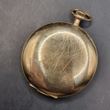 Antique Gold Plated Fob Pocket Watch by Thomas Russell and son, Elgin