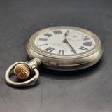 Antique Silver Plated Fob Pocket Watch The Pioneer E.Dobbie Nairobi