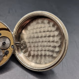 Antique Silver Plated Fob Pocket Watch The Pioneer E.Dobbie Nairobi