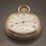 Antique Gold Plated Waltham American U.S.A Traveler Fob Pocket Watch
