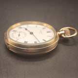 Antique Gold Plated Waltham American U.S.A Traveler Fob Pocket Watch