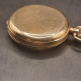Antique Gold Plated Waltham American U.S.A Traveler Fob Pocket Watch