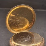 Antique Gold Plated Waltham American U.S.A Traveler Fob Pocket Watch