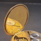 Antique Gold Plated Waltham American U.S.A Traveler Fob Pocket Watch