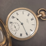 Antique Gold Plated Waltham American U.S.A Traveler Fob Pocket Watch