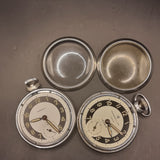 2 Vintage Ingersoll Fob Pocket Watches Triumph