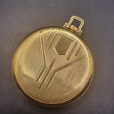Vintage Art Deco Gold Plated Oris Fob Pocket Watch
