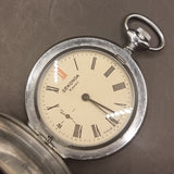 Vintage Sekonda 18 Jewels USSR Full Hunter Fob Pocket Watch