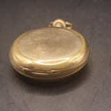 Antique Gold Plated Waltham Fob Pocket Watch by John Mason