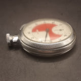 Vintage Chrome Plated Ingersoll Referee Pocket Stop Watch