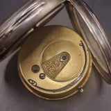 Antique Victorian Silver Fob Pocket Watch Robert Bragge 1888