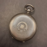 Antique Victorian Silver Fob Pocket Watch Robert Bragge 1888