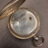 Antique Victorian Silver Fob Pocket Watch Robert Bragge 1888