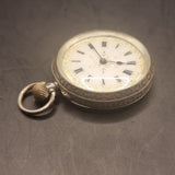 Antique Silver Ladies Fob Pocket Watch by Stockwell & Co (George Stockwell) 1910