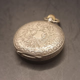 Antique Silver Ladies Fob Pocket Watch by Stockwell & Co (George Stockwell) 1910
