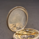 Antique Silver Ladies Fob Pocket Watch by Stockwell & Co (George Stockwell) 1910