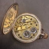 Antique Silver Ladies Fob Pocket Watch by Stockwell & Co (George Stockwell) 1910