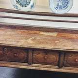 Antique 18th Century Oak Dresser with Plate Rack