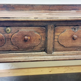 Antique 18th Century Oak Dresser with Plate Rack