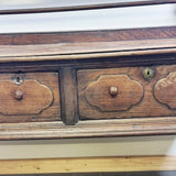 Antique 18th Century Oak Dresser with Plate Rack