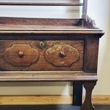 Antique 18th Century Oak Dresser with Plate Rack