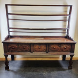 Antique 18th Century Oak Dresser with Plate Rack
