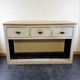 Antique Circa 1900 Reclaimed Painted Pine Dresser Base