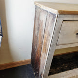 Antique Circa 1900 Reclaimed Painted Pine Dresser Base